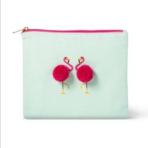 NEW Flamingo Makeup Bag